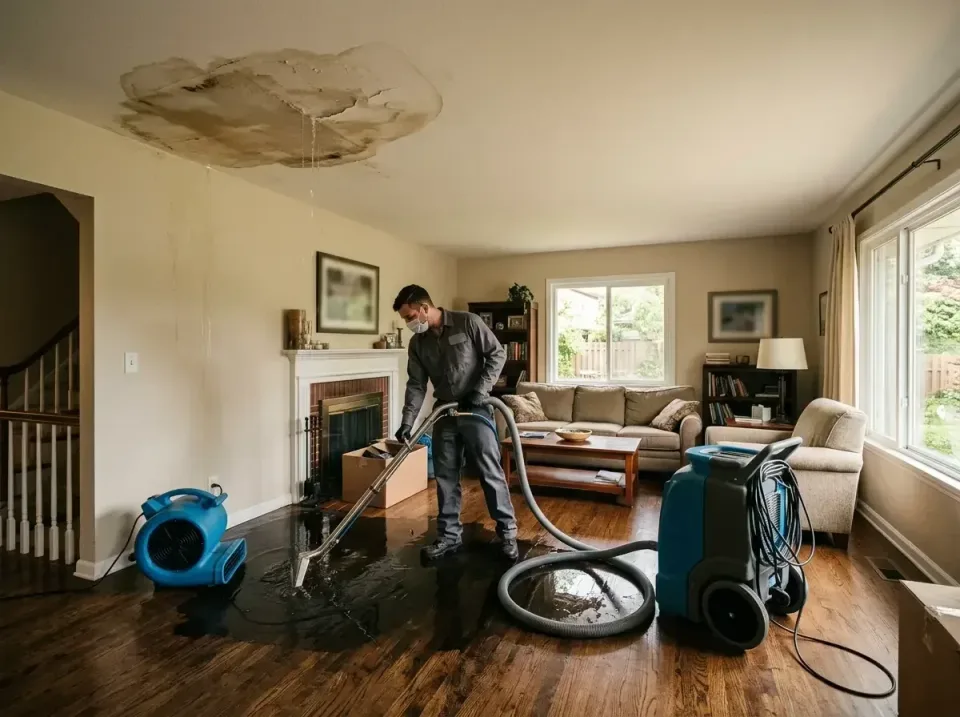 attic-pipe-burst-ceiling-drip-008 — frequently asked questions, Water Damage Restoration & Carpet Care in Pittsburg, CA